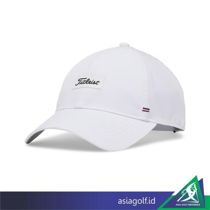 Topi Golf Titleist Charleston Breezer Original Laser Perforated Side Panels - White