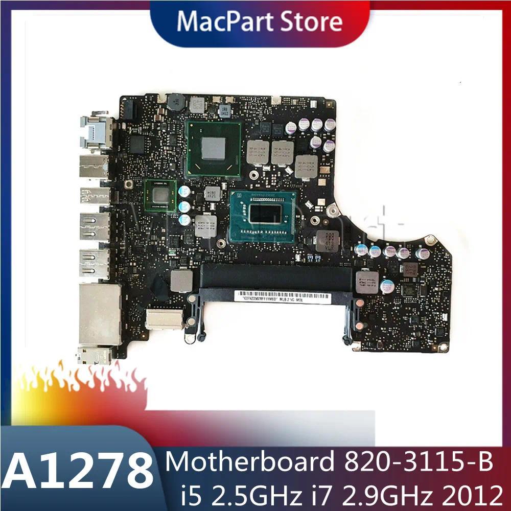 Tested A1278 Motherboard Applicable for 13" Laptop Logic Board i5 2.5GHz i7 2.9GHz A1278 Motherboard