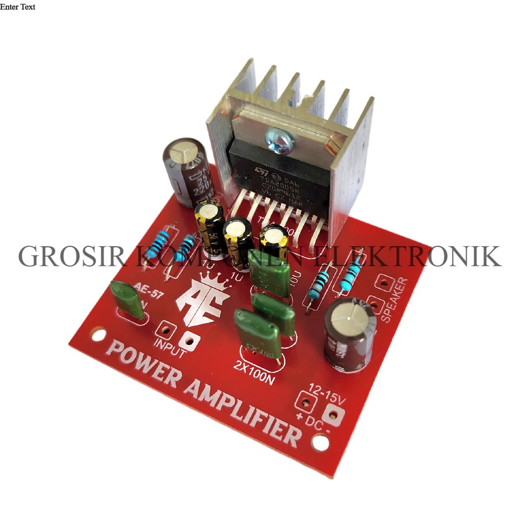 Kit Mini Power Amplifier TDA 2005 Mono 40W 12V DC