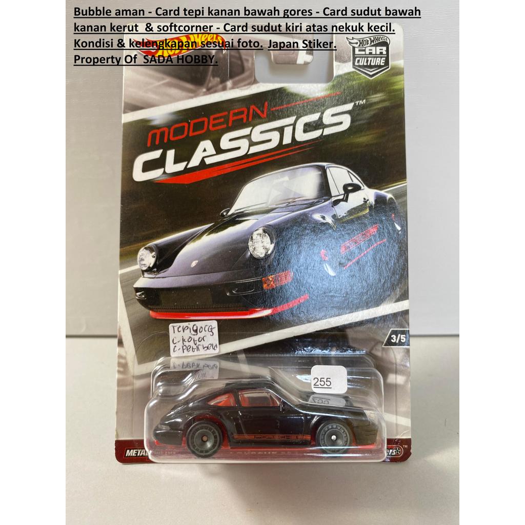 Hot Wheels Premium Modern Classics Porsche 964 Black