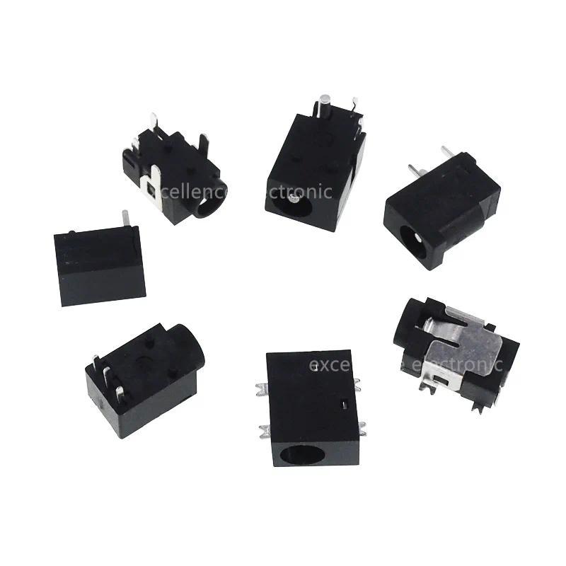 10PCS/LOT DC Power Jack Socket Connector 3.5*1.35MM 3.5X1.35 4.0x1.7mm Male / Female DC-002 DC003 DC
