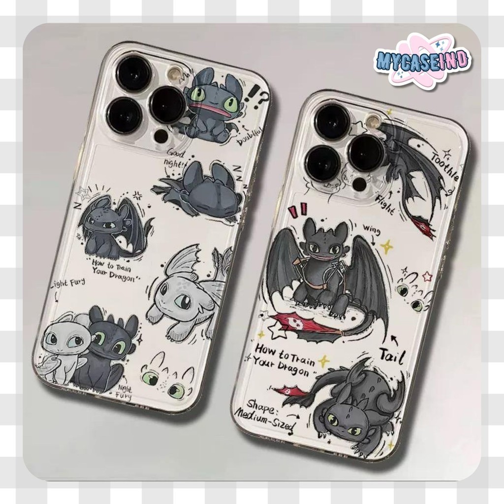 [MYCASEIND] DRAGON TOOTHLESS ANGEL EYE PRINTING case redmi 14c 12c 12 4g m5 12 10 7a 9 9a 9c note 8 