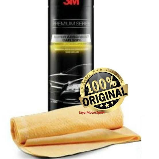 Kanebo 3M Original Car Wipe (Chamois) Lap Mobil daya serap tinggi original