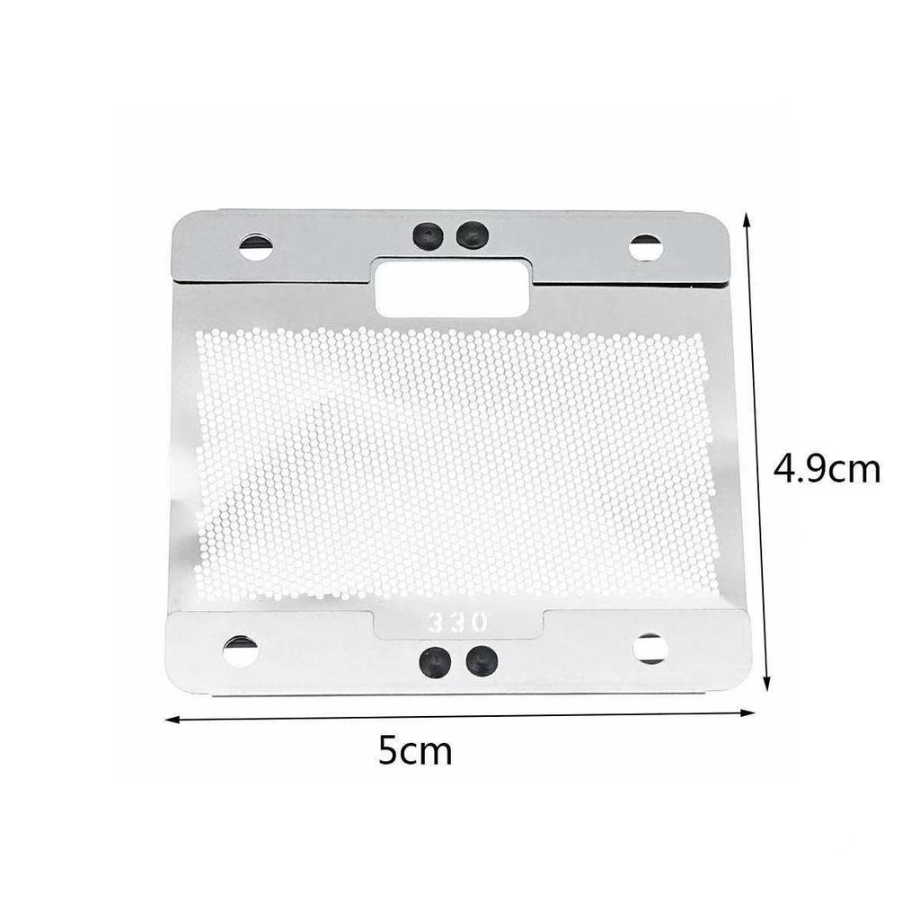 1pcs Replacement Shaver foil for Braun 330 Foil Screen for Braun 330 Shaver Razor Mesh Grid