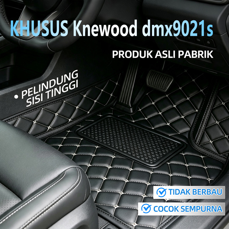 VELOSIN Karpet mobil Knewood dmx9021s Karpet mobil baru khusus tebal dengan lingkaran benang, all-in