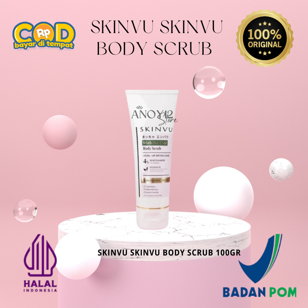*ANOY* SKINVU Skinvu Body Scrub 100gr