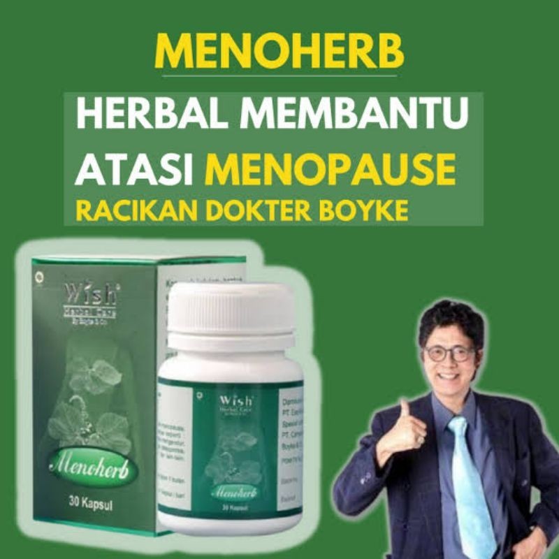Wish Menoherb Dr Boyke Suplemen Wanita Menopause