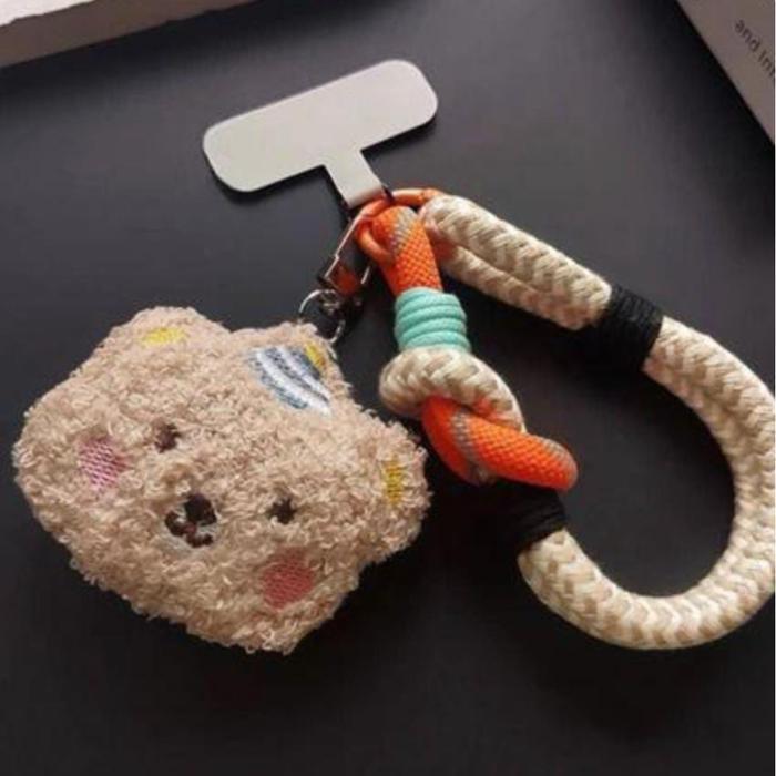 SALE =[Acessories] Tali Hanphone Lanyard Universal Bisa Cross-Tangan Motif Kartun  Gelang Gantungan 