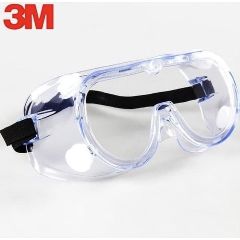 3M 1621 AF Safety Goggle ANTI FOG Kacamata Goggle Lab 3M 1621AF