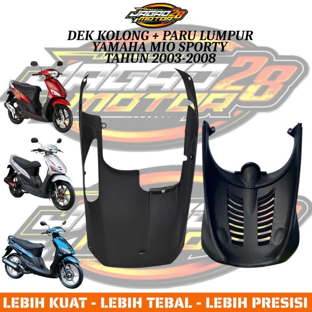 Dek Paruh Kolong Mio Sporty Mio Lama / Cover Dek Paru Plus Cover Under Kolong Mio Sporty Mio Lama / 