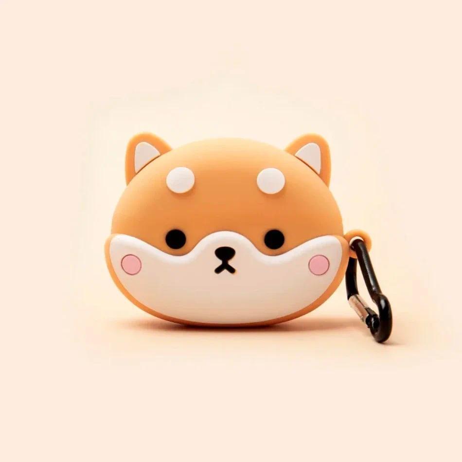 Cartoon for QCY T13 ANC / T13X  Case Funny Dogs 3D Protection Silicone Case for QCY T13X Headphone C