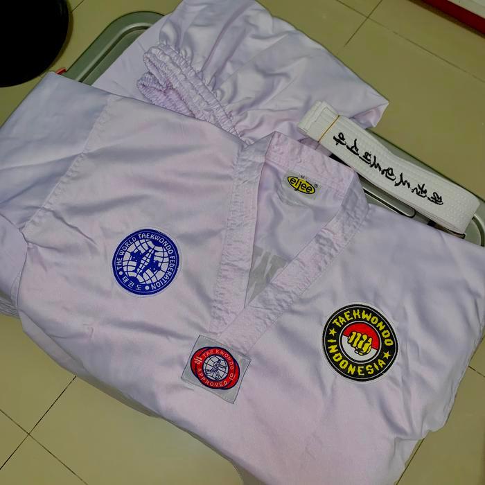 (READY STOCK) Dobok / Seragam Taekwondo Pemula Eljee Sport - 0