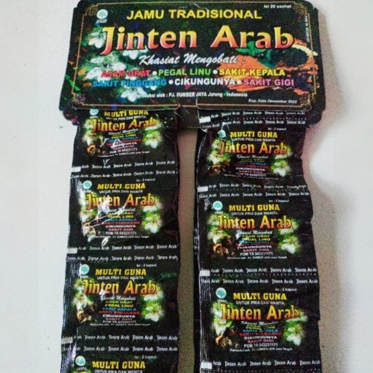 Kapsul Jinten Arab Multiguna asam urat pegal linu rematik cikungunya Sakit kepala gigi
