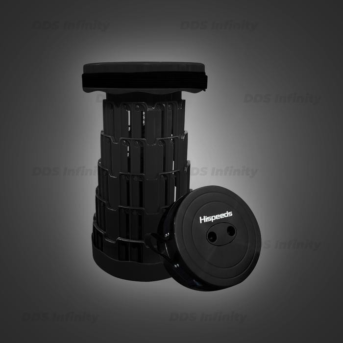 Bangku Portable Bangku Portable Tas Bangku Lipat Portable - Hitam