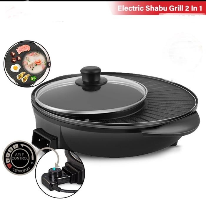 PROMO  Alat Pemanggang Daging listrik Rebus dan panggang