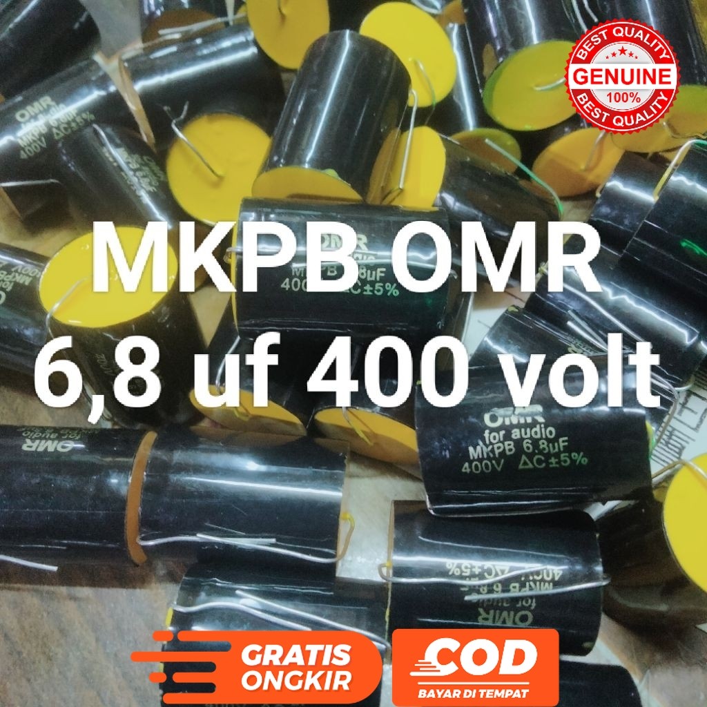 MKPB OMR 6,8UF 400VOLT AUDIOPHILER 6.8 UF 400V