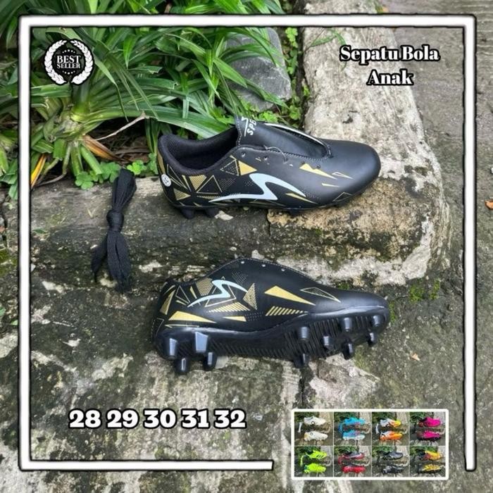 PROMO  Sepatu Bola Anak TK SD 3-9 Tahun Buat Bocil Belajar Main Bola Cocok Untuk Main Bola Depan Rum