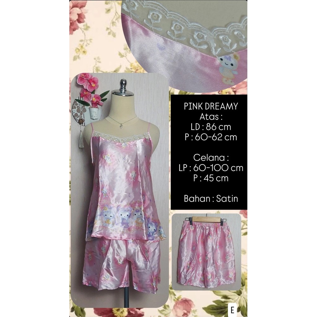 (new update 14okt) Baju tidur Lingerie Sexy Hot kimono Set kecil jumbo preloved seperti baru