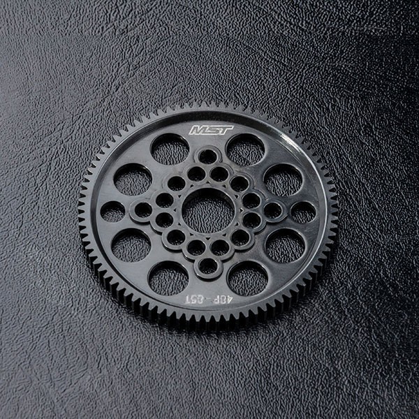 MST 48P SPUR GEAR 85T (BLACK) #148085BK