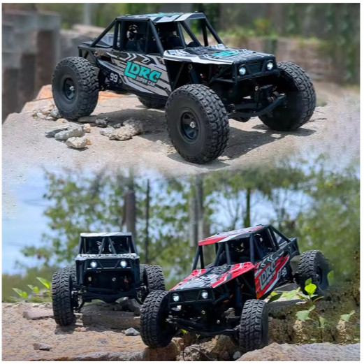 LDRC LD18499 Mobil RC Adventure Offroad 4x4 Full Proportional Skala 1:18 Pipe Rack RC Car Full Propo