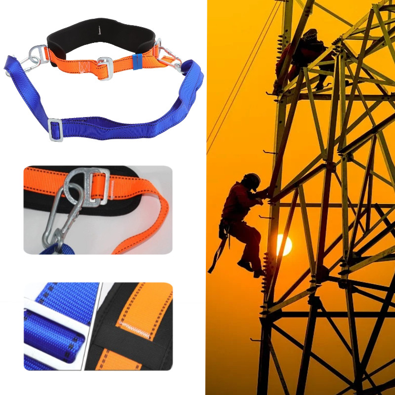 Sabuk Pengaman Panjat Tiang Listrik Safety Belt Untuk Panjat Pohon