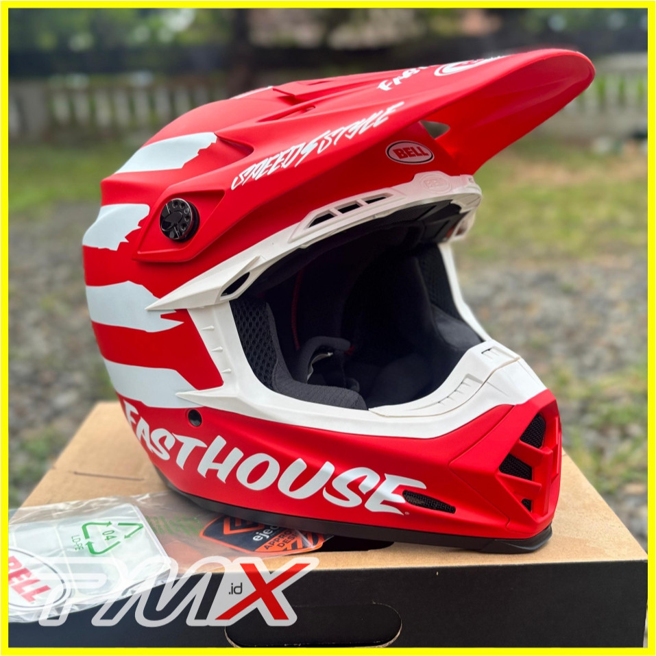 Bell Moto-9 MIPS Helmet Original Helm Motocross Trail Full Face Size L