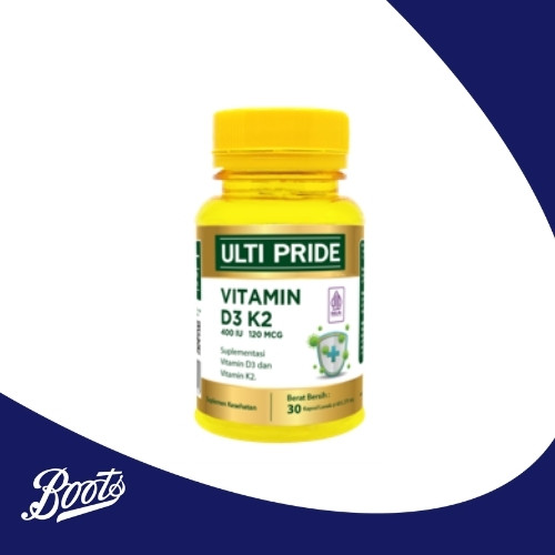 Ulti Pride Vitamin D3 K2 30S