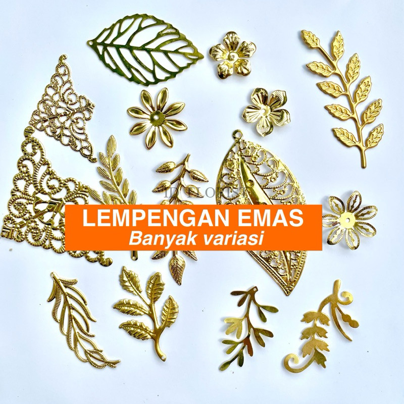 IDFLORIST LEMPENGAN EMAS BAHAN MAHAR LEMPENG GOLD PLAT EMAS