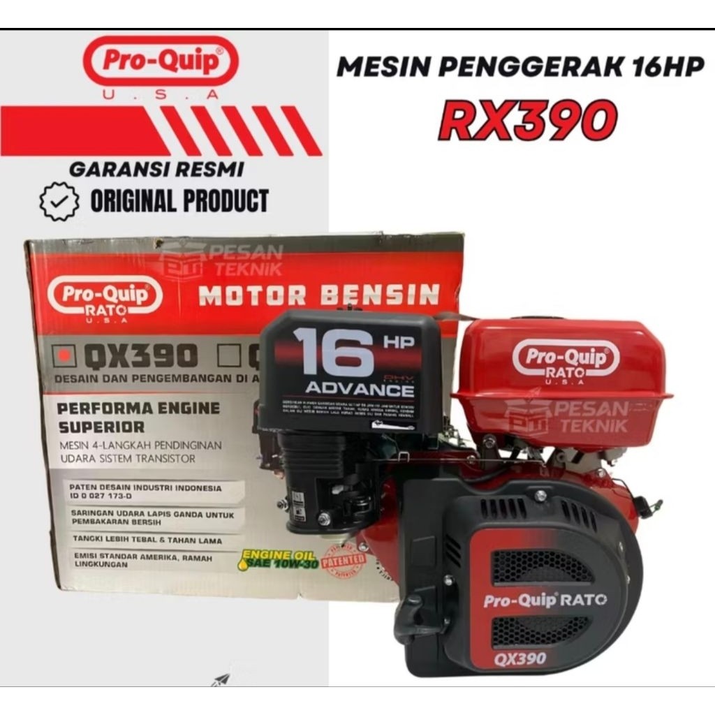 Proquip Mesin Engine Mesin Penggerak Serbaguna Bensin Berkualitas