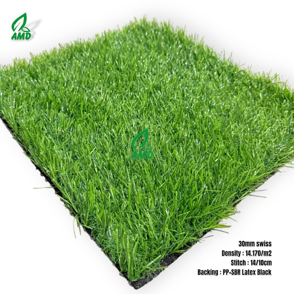 Rumput Sintetis 30mm Swiss PROMO Outdoor 14000/M2