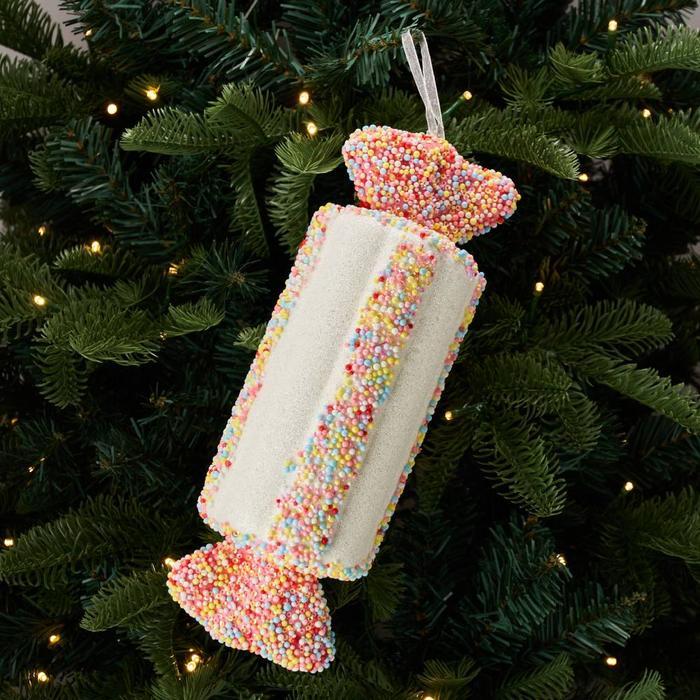 Gantungan Dekorasi Hiasan Ornament Aksesoris Pohon Natal Bubble Gum - Lollipop Cookies Permen Sepatu