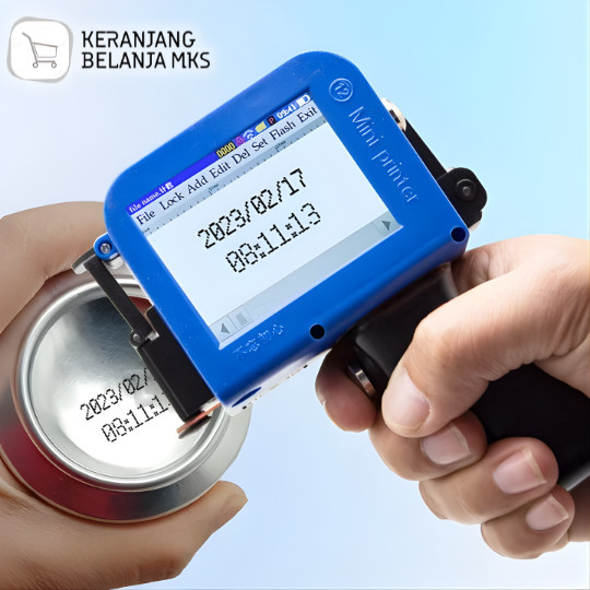 Mesin Printer Barcode Handheld Inkjet Printer WiFi Version