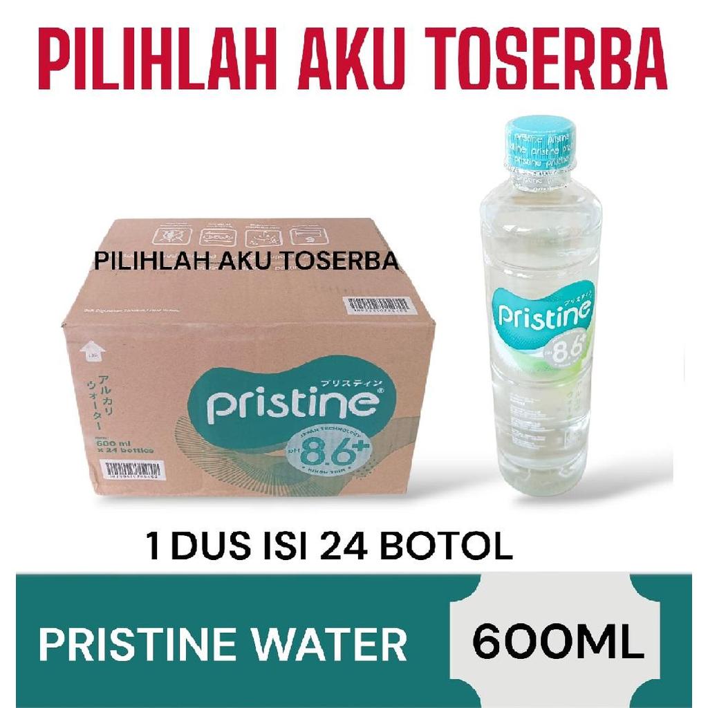 Air Mineral Pristine 600 ml - ( HARGA 1 DUS )