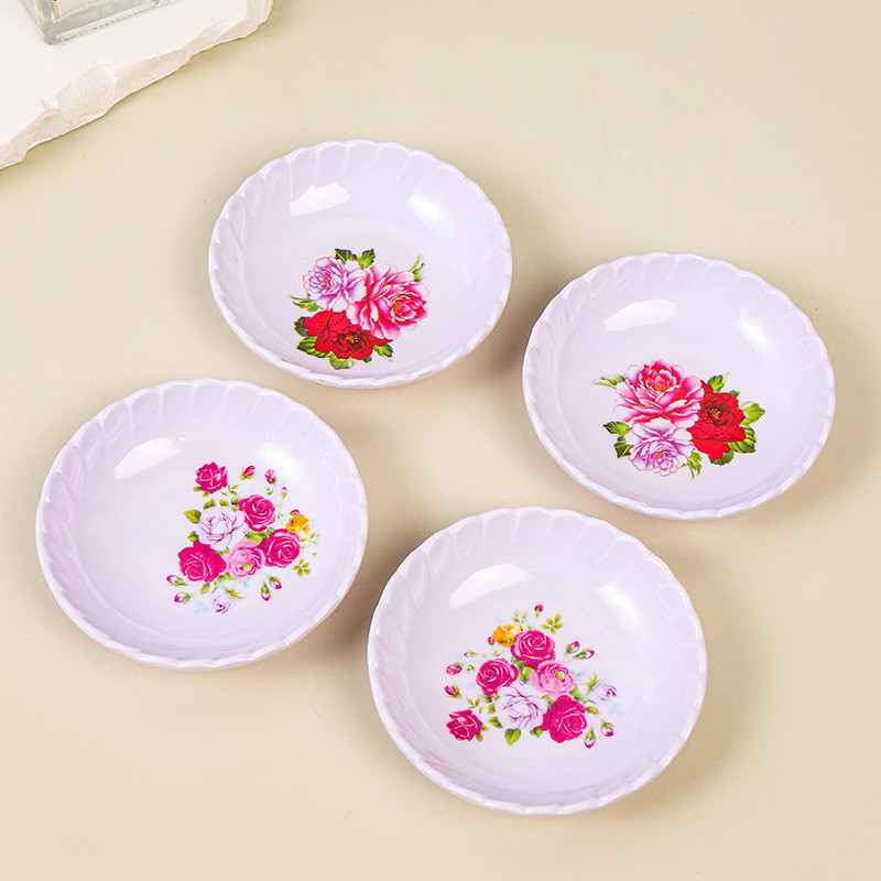 Mangkok Melamin Souvenir Cantik Pernikahan Bulat