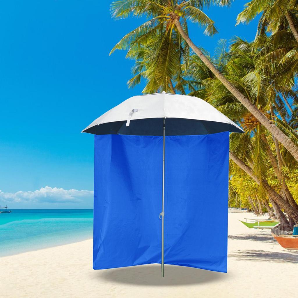 Fishing Umbrella Surround Cloth Outdoor Parasol Surround Tent Half Circumference Design Waterproof S