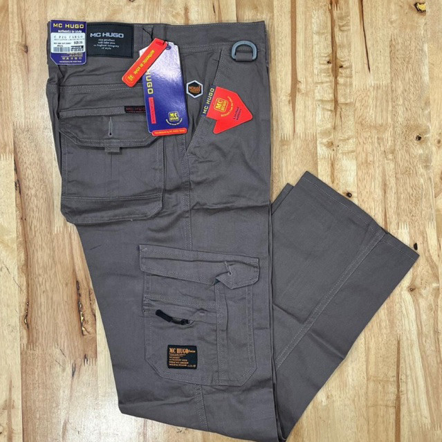 [MC HUGO] Celana Cargo Panjang Pria MC HUGO Katun Premium Nyaman
