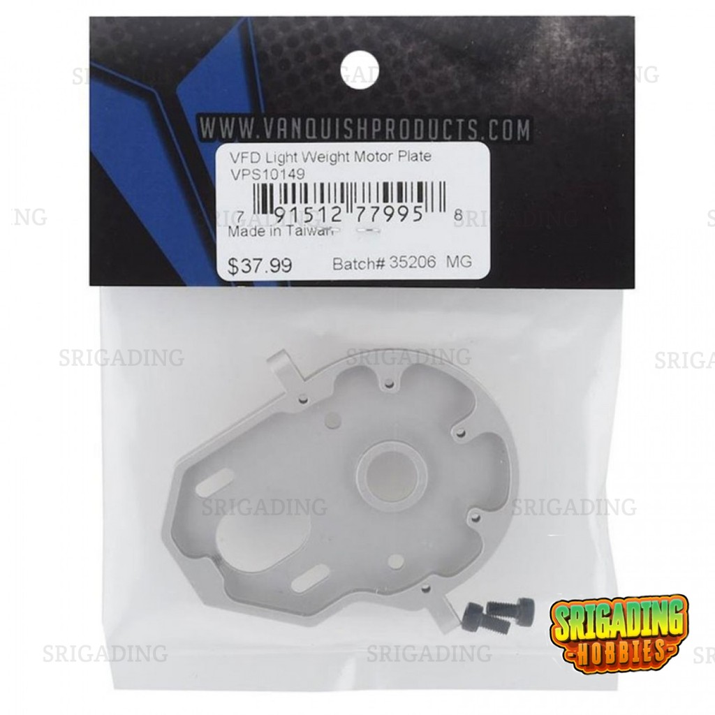 Vanquish VS4-10 Aluminum VFD Light Weight Motorplate