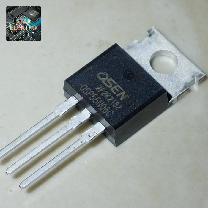OSP55N06C To-220 OSEN OSP55N06 OSP55N06A OSP 55N06 55N06C Mosfet 55A 60V N-Channel Transistor FET TE