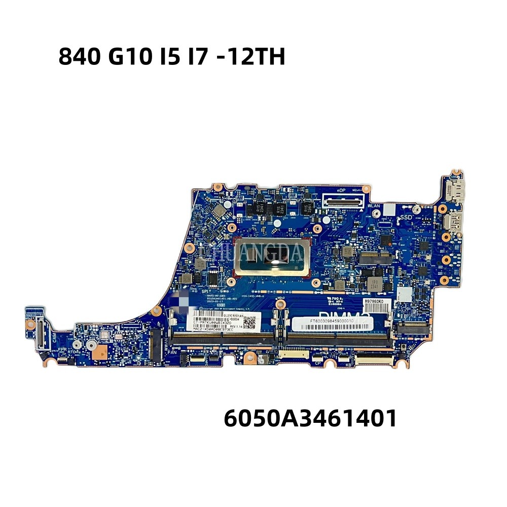 6050A3461401 For HP 840 G10 Laptop Motherboard SRMLZ i5-1345U  I5-1335U  Notebook Mainboard Full Tes