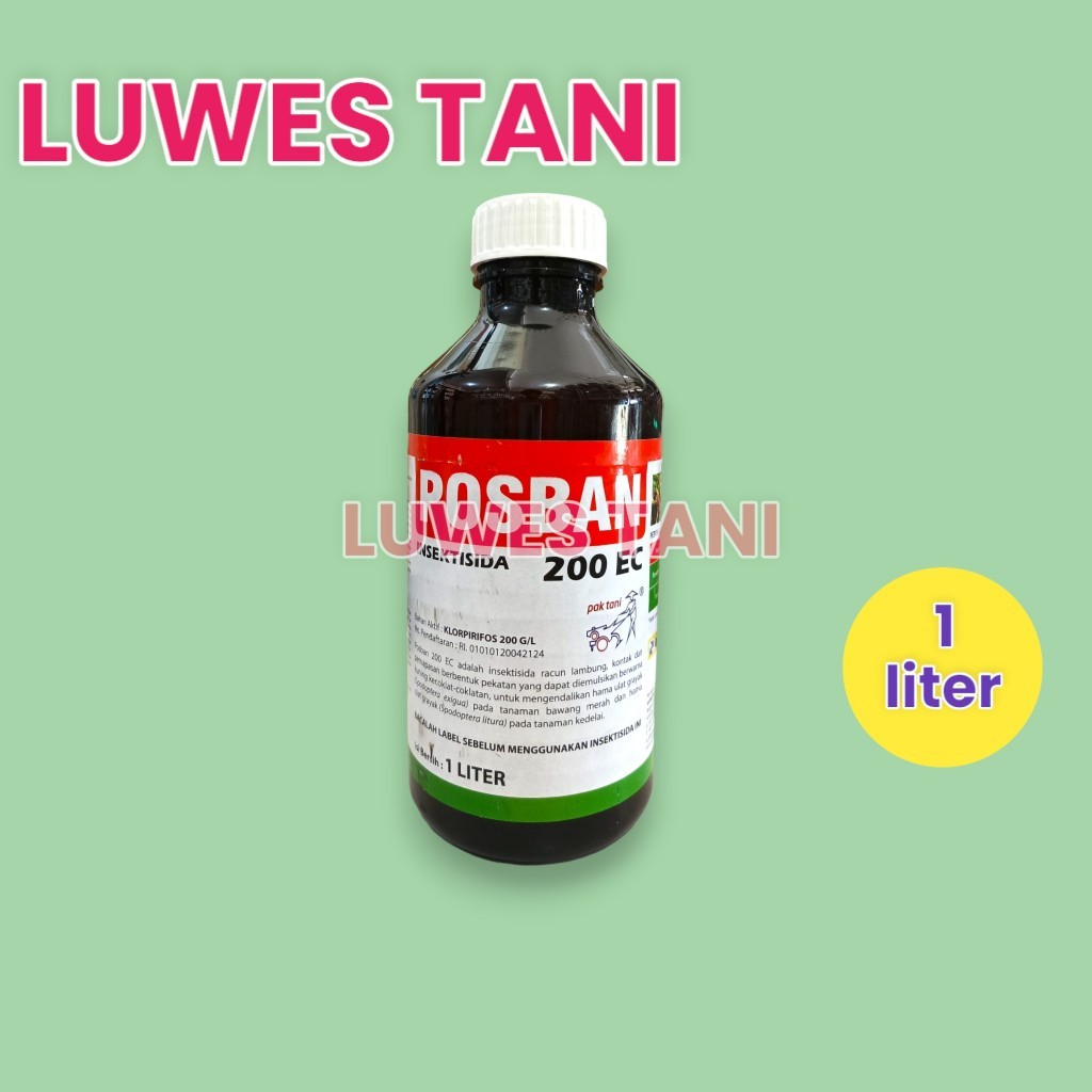 Insektisida Posban 200EC 1L Pak Tani Seperti Dursban