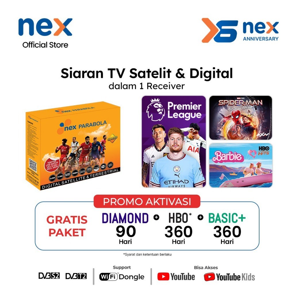 Nex Parabola - Combo Kuning