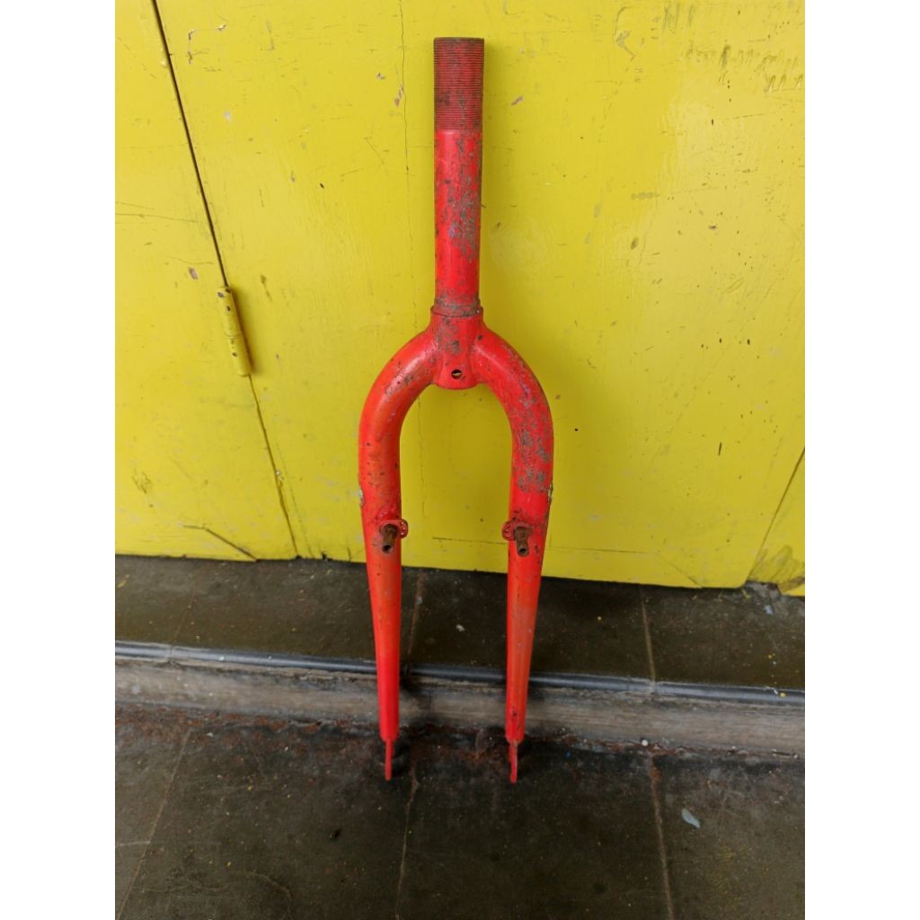 fork sepeda mtb 24 warna orange nos antiq