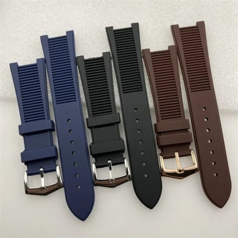 Strap Tali Jam Patek Philippe Geneve Nautilus 5711 Karet Rubber Premium Emboss