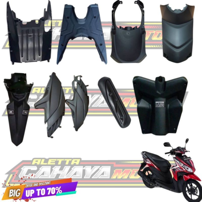 ECERAN SATUAN BODY KASAR VARIO 110 KARBU TECNO LAMA BISA COD.