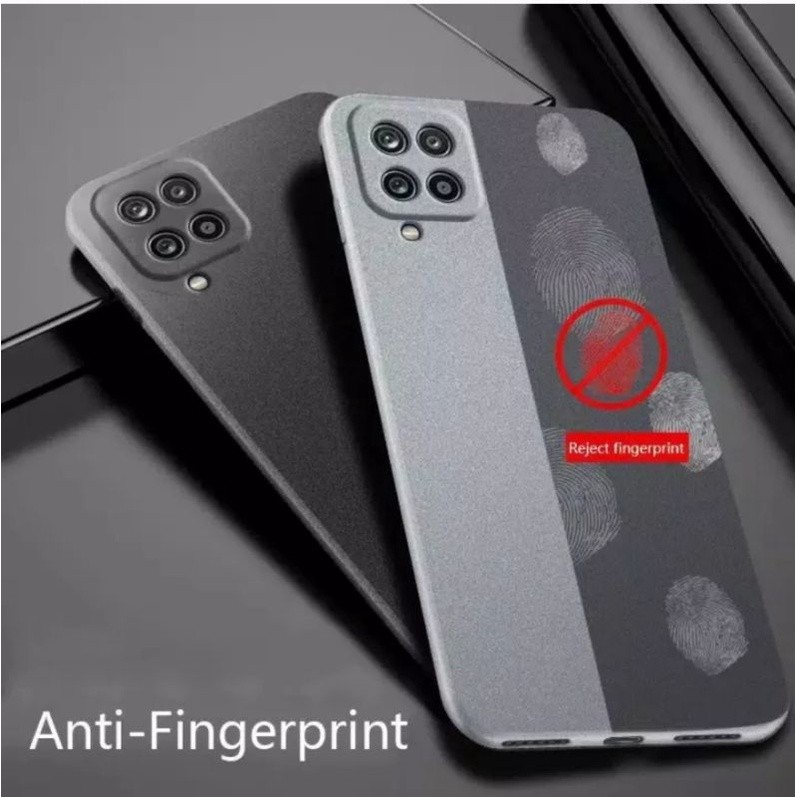 CASE SAMSUNG A22 4G / A22 5G / M22 / M32 4G PREMIUM MATTE CASE SOFT BLACK DOFF SLIM FIT