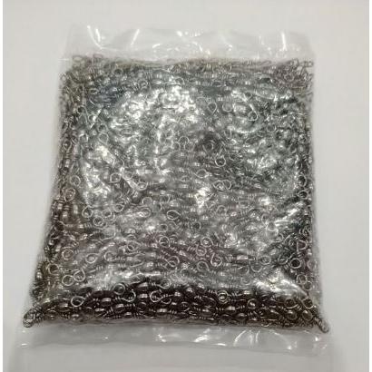 Kili - kili Pancing Barrel swivel INDIGO warna hitam isi per 1000 pcs - 1