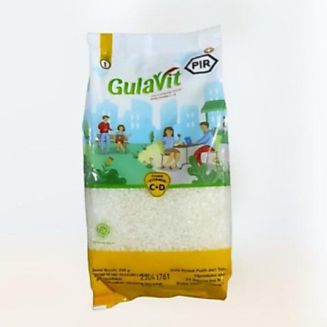 GulaVit Gula Kristal Putih Bervitamin C & D 250gr/GULA MURAH/GULA PASIR MURAH/GULAVIT MURAH/GULA HAJ