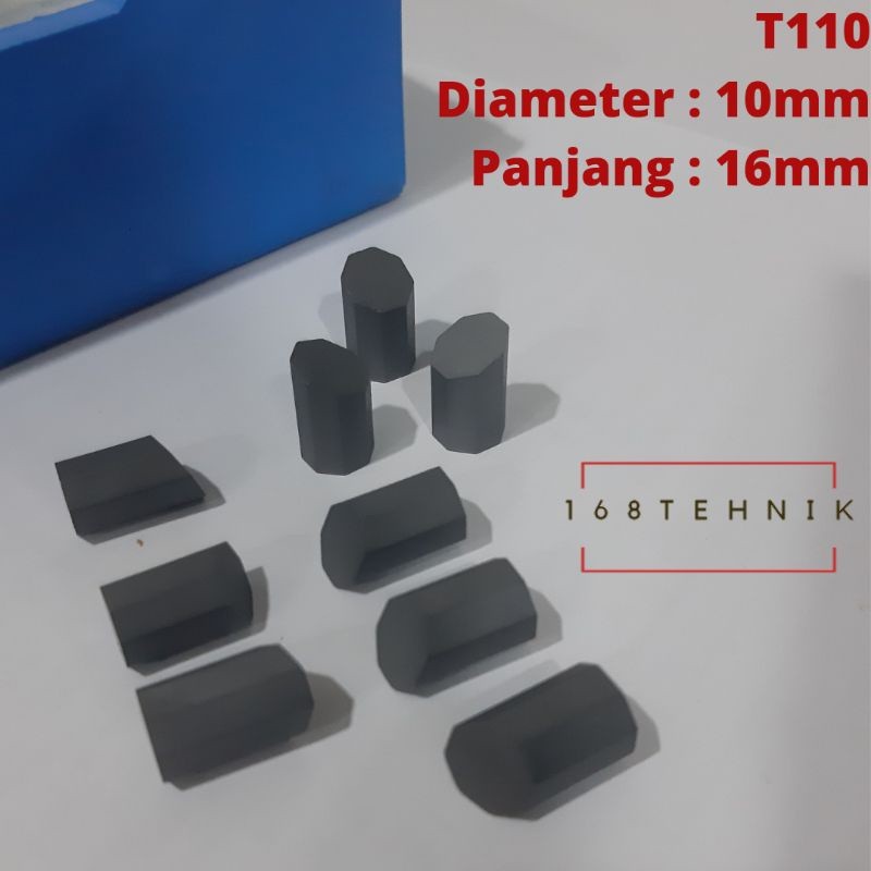 SERESHOP Mata Widia T110 / Pahat Widia YG6 T110 Carbide PCS / YG-6 T110 / Mata Widia Carbide / Pahat