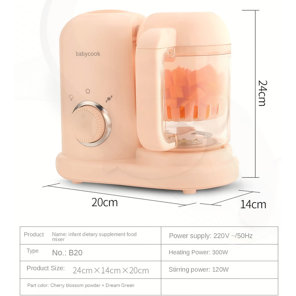 Techno Baby Warmer Alat Penghangat Makanan Dan susu Bayi Blender Mpasi Bayi | Alat MPASI Baby cook |