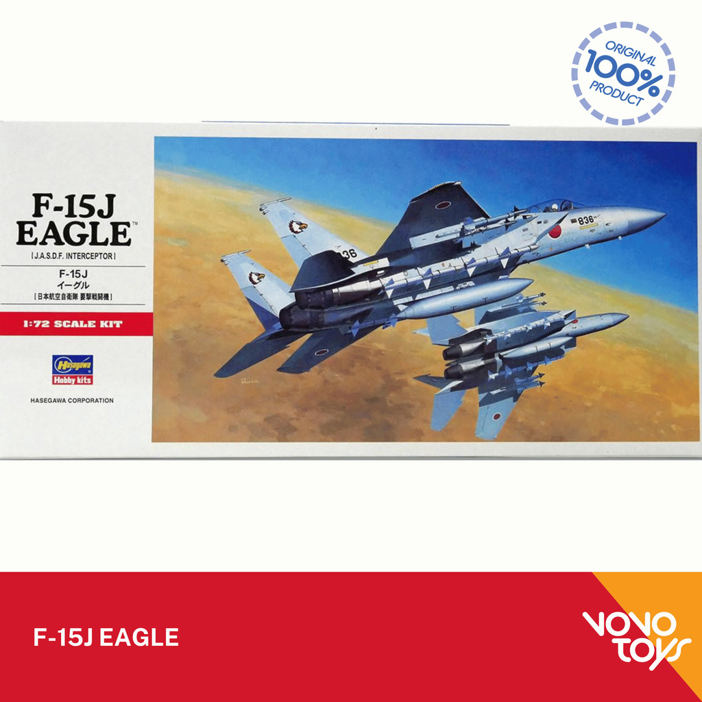 Hasegawa Model Kit 1/72 F-15J Eagle